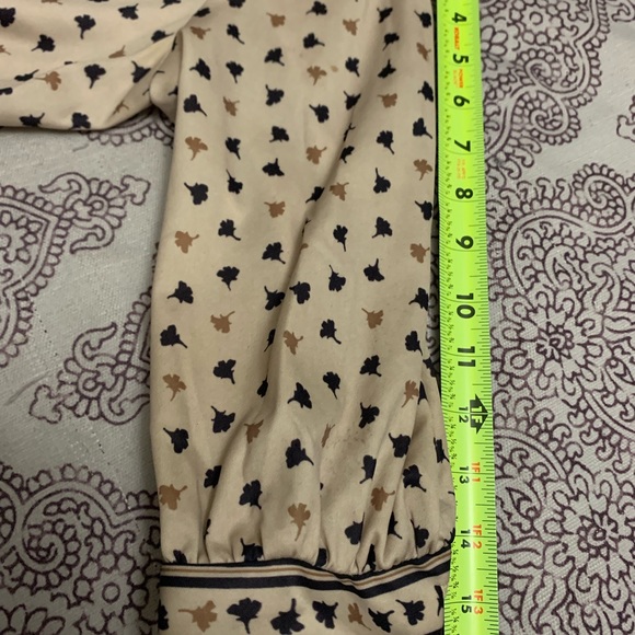 Vintage 70’s midi-dress with matching vest size Medium Hippie couture Geek retro - Picture 11 of 16